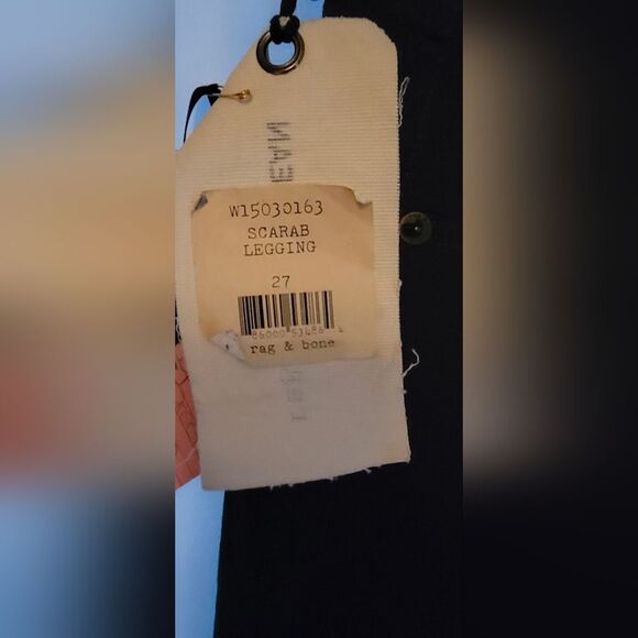 rag & bone Classic Black Skinny Jeans - Picture 3 of 7